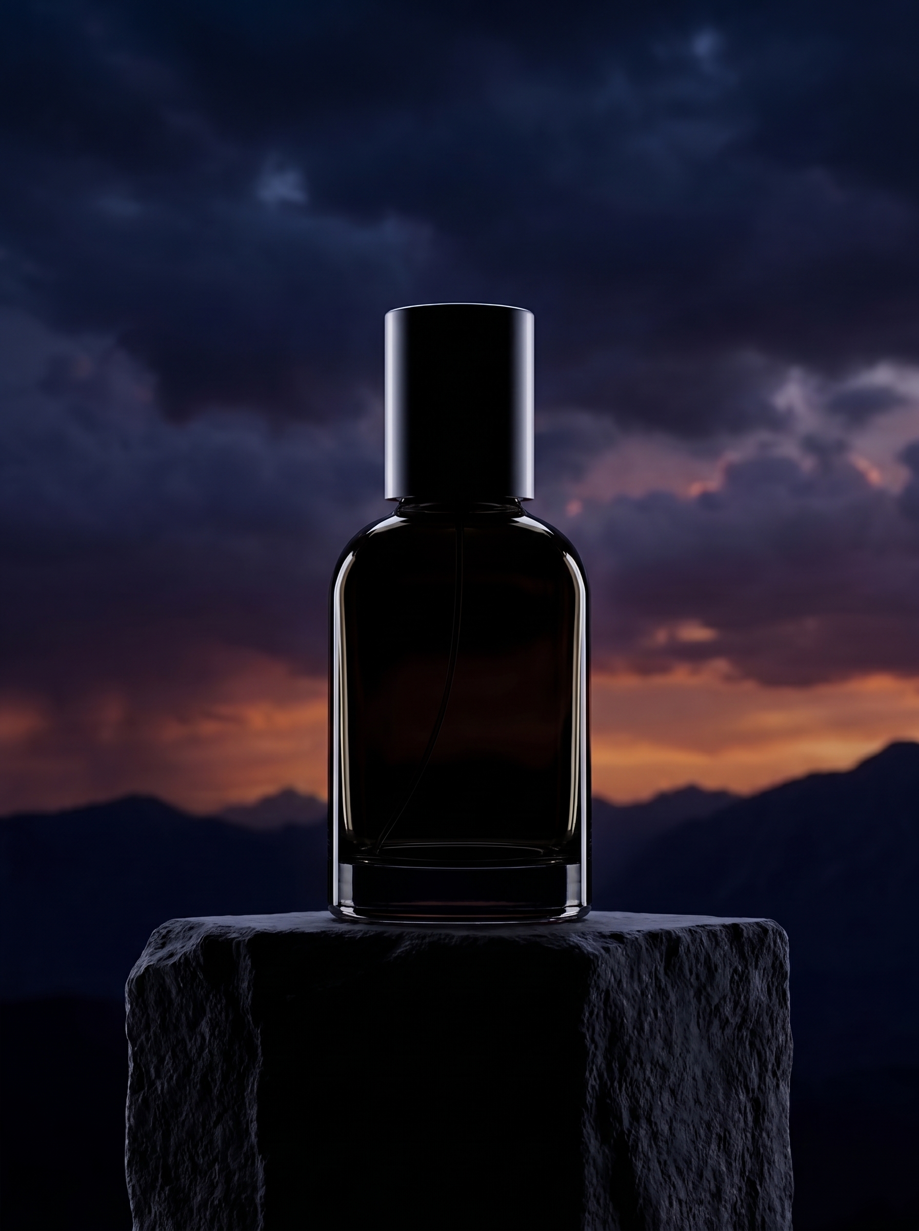 Таинственный флакон Mystery Perfume в дымке